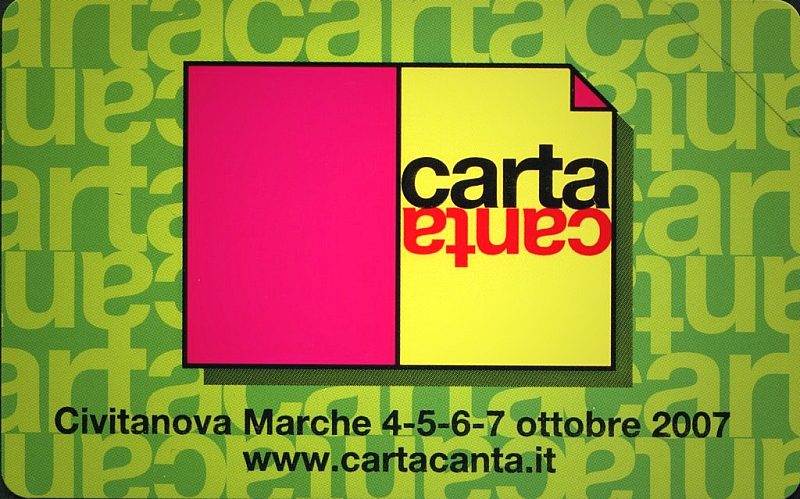 Cartacanta 2007 - Locandina Verde
