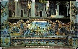 Chiostro Maiolicato Di Santa Chiara