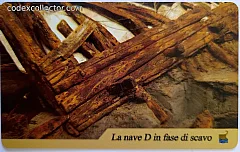 Cantiere delle Navi Antiche - La nave D in fase di scavo