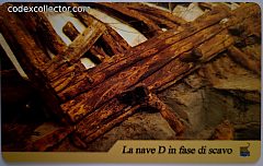 Cantiere delle Navi Antiche - La nave D in fase di scavo