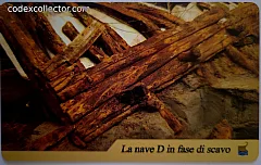 Cantiere delle Navi Antiche - La nave D in fase di scavo
