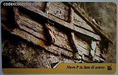 Cantiere delle Navi Antiche - La nave P in fase di scavo