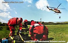 VVFF - Elicotteristi, esercitazione soccorso a persona (€ 5)