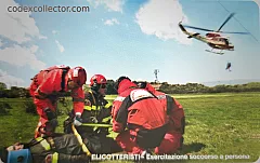 VVFF - Elicotteristi, esercitazione soccorso a persona (€ 5)