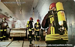 VVFF - Esercitazione nella metropolitana di Roma (€ 5)