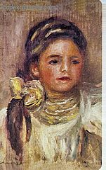 Opere trafugate - Testa di ragazza (Renoir)
