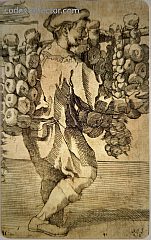 L'Antico e le Palme - venditore di agli e cipolle (€ 3)