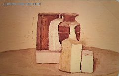 Opere trafugate - Natura morta (Giorgio Morandi)