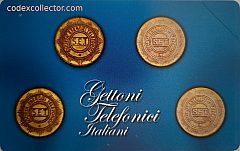 Gettoni telefonici italiani - SET (€ 1)