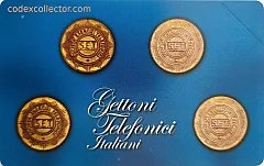 Gettoni telefonici italiani - SET (€ 1)