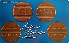 Gettoni telefonici italiani - SIP (€ 5)