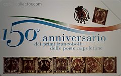 150° Anniversario dei primi francobolli delle Poste Napoletane