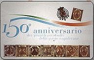 150° Ann.rio dei primi francobolli delle Poste Napoletane