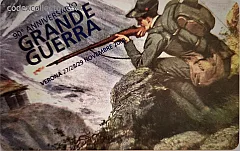 111° Veronafil 2008 - 90° Anniversario Grande Guerra Alpino (€ 3)