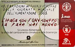 Giornata Mondiale Alimentazione 2008