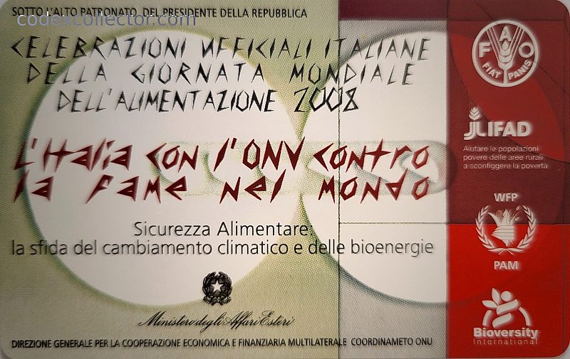 Giornata Mondiale Alimentazione 2008