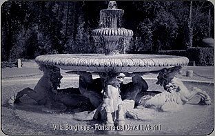 VILLA BORGHESE - Fontana dei Cavalli Marini