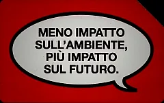 Meno impatto sull'ambiente