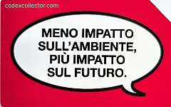 Meno impatto sull'ambiente