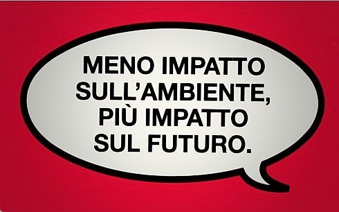 Meno impatto sull'ambiente
