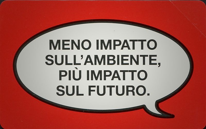 Meno impatto sull'ambiente