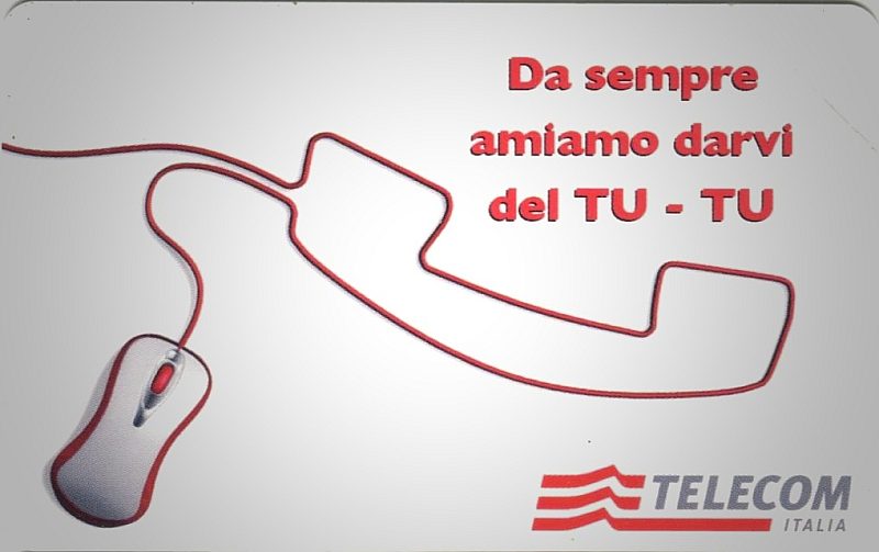 Da sempre amiamo darvi del TU - TU