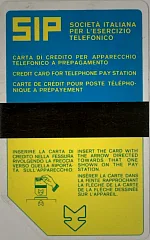 Carta di Credito per Apparecchio Telefonico