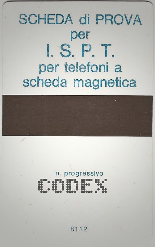 Scheda di Prova I.S.P.T.