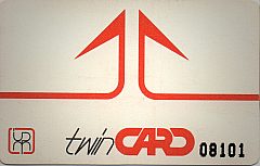 TwinCard - Orange Arrows