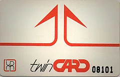 TwinCard - Orange Arrows
