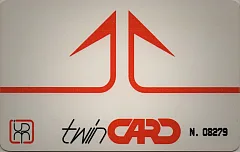 TwinCard - Orange Arrows