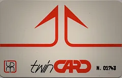 TwinCard - Orange Arrows