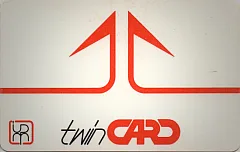 TwinCard - Orange Arrows