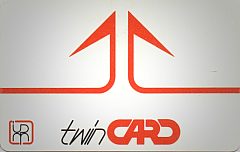 TwinCard - Orange Arrows