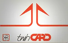 TwinCard - Orange Arrows