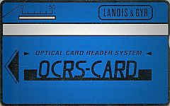 OCRS-CARD - Optical Card Reader System