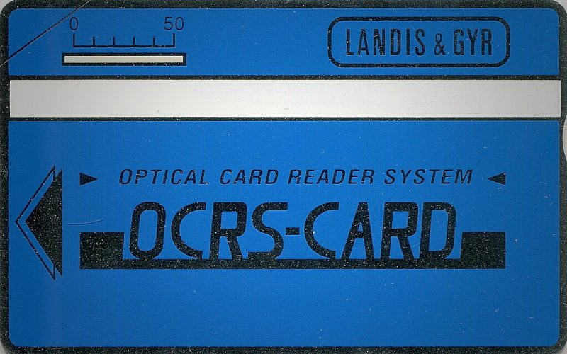 OCRS-CARD - Optical Card Reader System