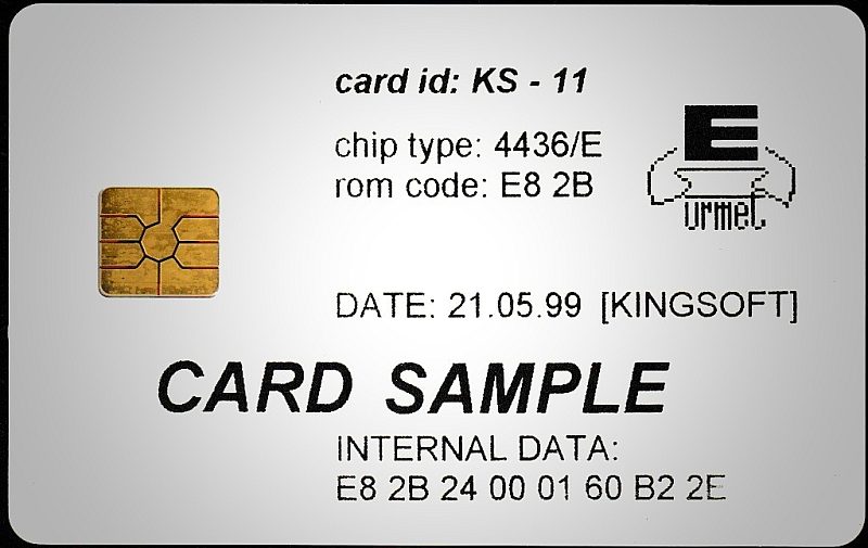 CARD SAMPLE - KINGSOFT