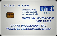 STC 043/C - CARTA DI COLLAUDO TAU PLURITEL TELECOMUNICAZIONI