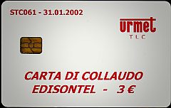 STC061 - CARTA DI COLLAUDO EDISONTEL