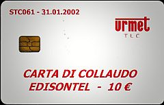 STC061 - CARTA DI COLLAUDO EDISONTEL