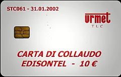 STC061 - CARTA DI COLLAUDO EDISONTEL