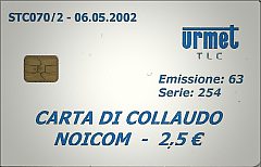 STC070/2 - CARTA DI COLLAUDO NOICOM