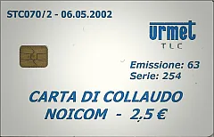 STC070/2 - CARTA DI COLLAUDO NOICOM