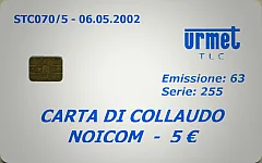 STC070/5 - CARTA DI COLLAUDO NOICOM