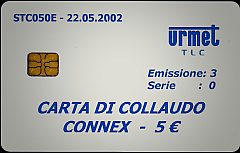 STC050E - CARTA DI COLLAUDO CONNEX