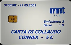 STC050E - CARTA DI COLLAUDO CONNEX