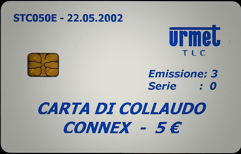 STC050E - CARTA DI COLLAUDO CONNEX