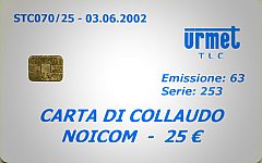 STC070/25 - CARTA DI COLLAUDO NOICOM