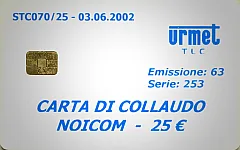STC070/25 - CARTA DI COLLAUDO NOICOM
